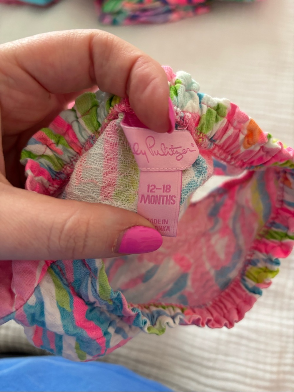 Lilly Pulitzer pink shell baby girl/toddler dress 12-18 months, NWOT - Picture 3 of 3